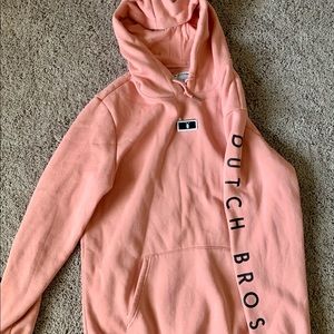 Dutch Bros Hoodie with removable patch